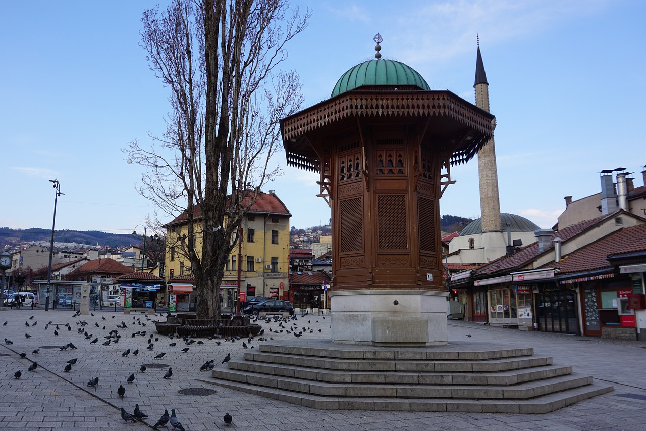 Sarajevo in Bosnia Erzegovina