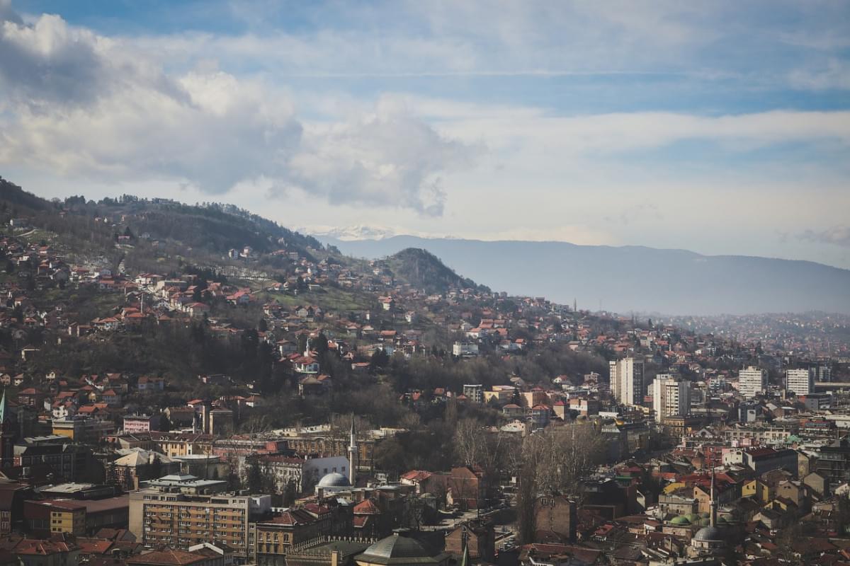 sarajevo citta scape panorama 1