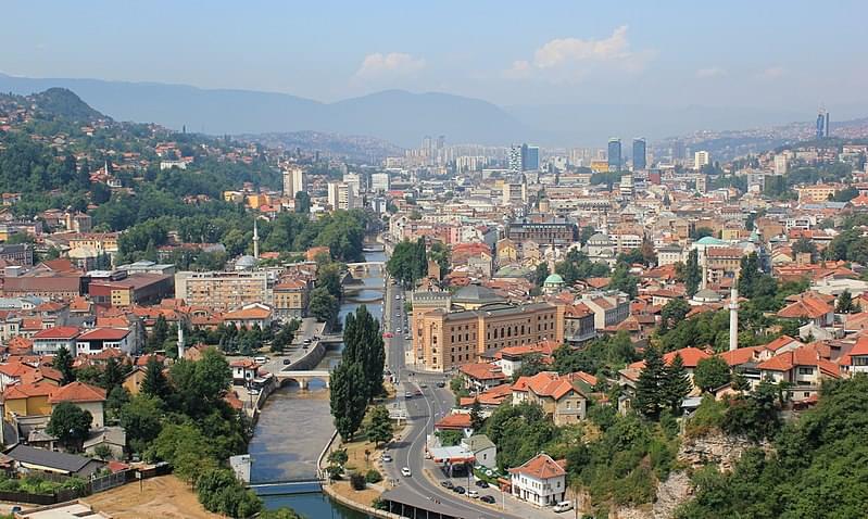 sarajevo city panorama 1