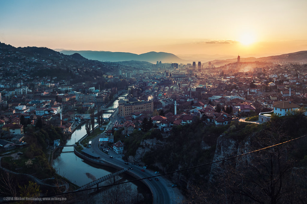 sarajevo sunset