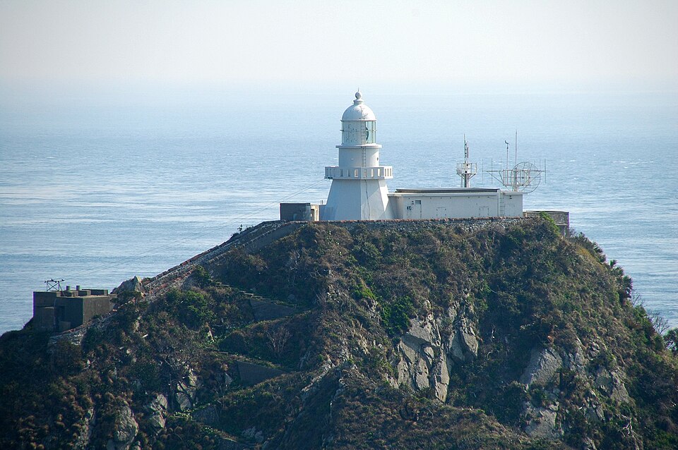 sata misaki lighthouse kagoshima japan