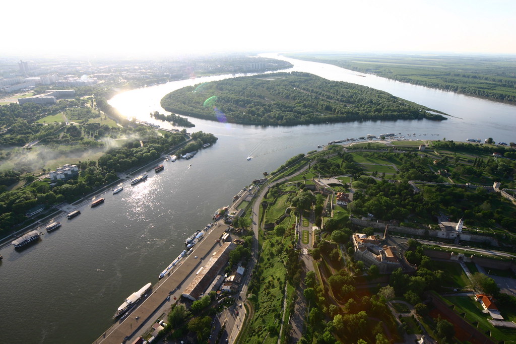 sava and danube belgrade serbia
