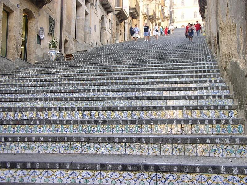 scalinata di caltagirone