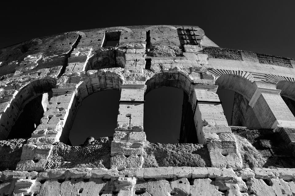 scorcio sul colosseo