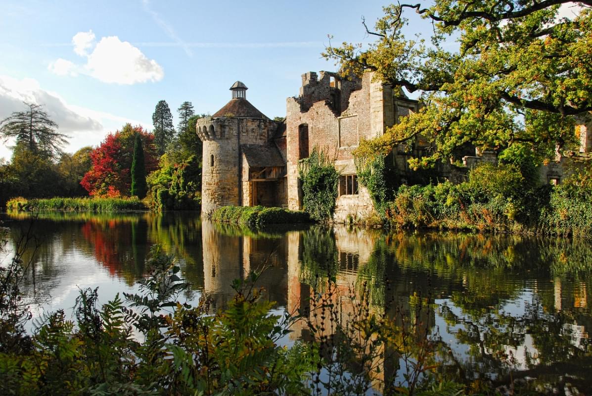 scotney castle castello kent sussex