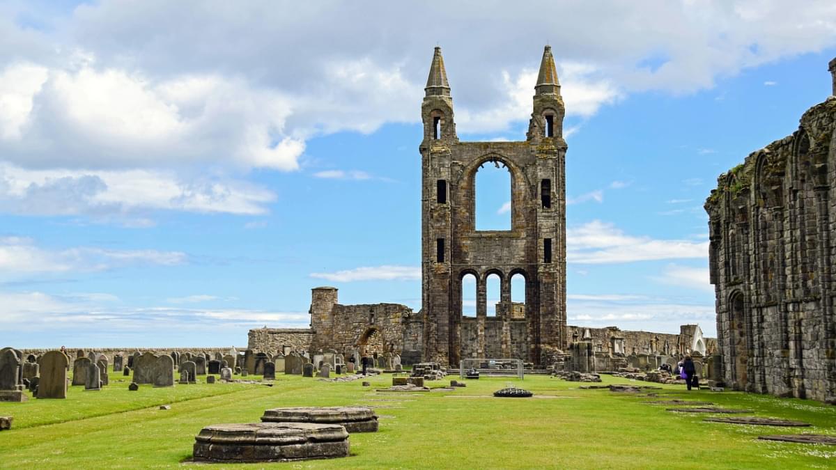 scozia st andrews cattedrale