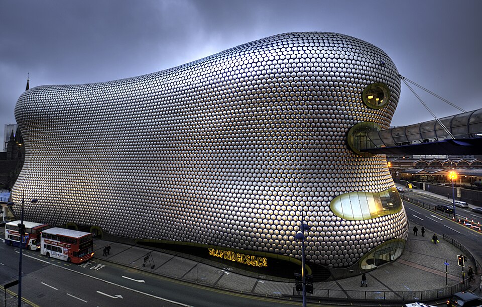 selfridges building birmingham 2012