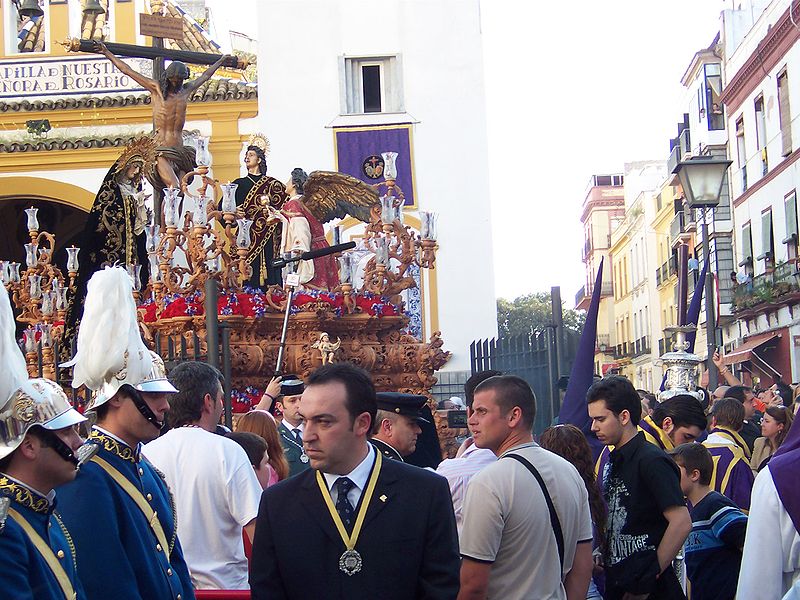 processioni per la semana santa a Siviglia