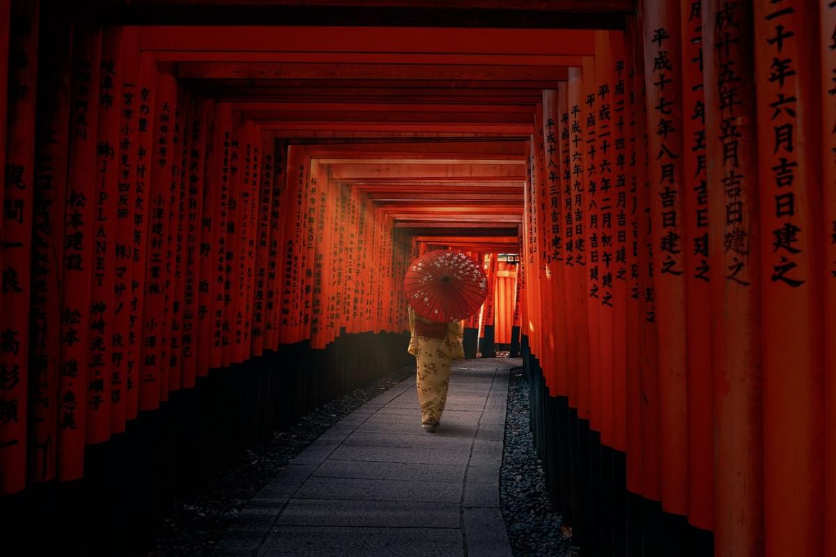 senbon torii torii kyoto
