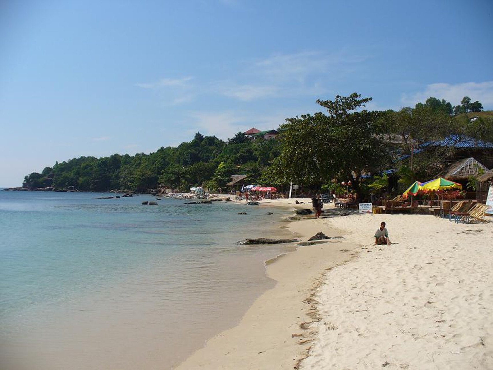 serendipity beach bei sihanoukville kambodscha
