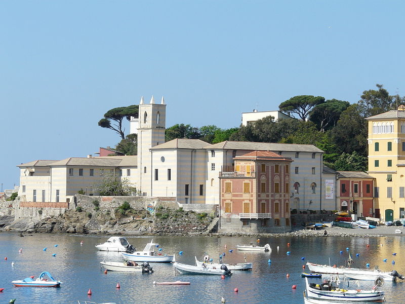 sestri levante baia del silenzio convento dell annunziata