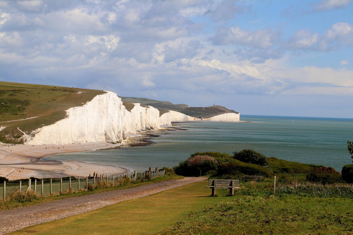 seven sisters inghilterra scogliera