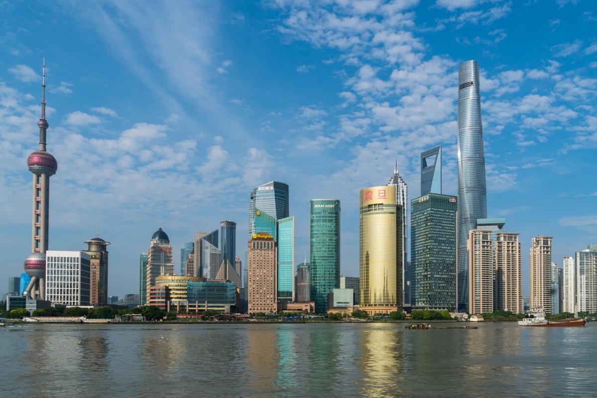 shanghai bund cina citta 1