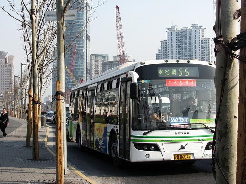 shanghai bus no55