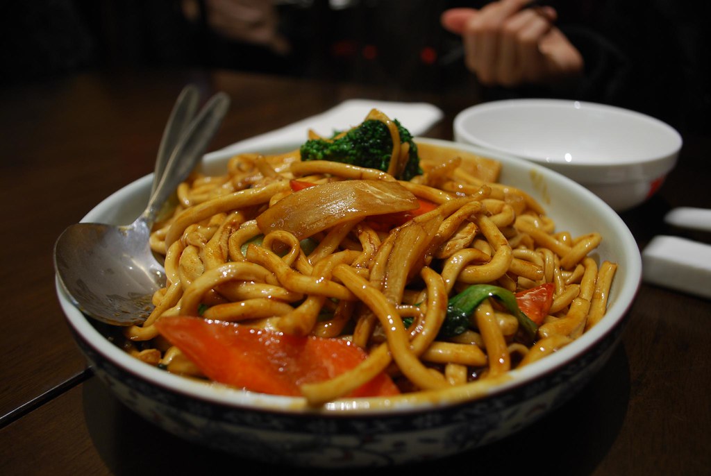 shanghai stir fried noodles china red aud10 80
