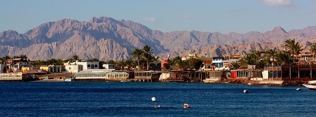 sharm el sheikh vista dal mare