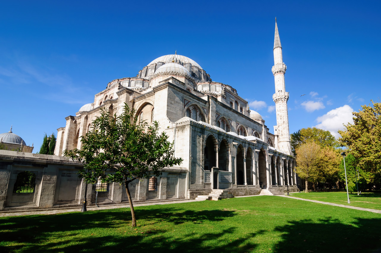 shehzade mosque fatih district european part istanbul built 1548