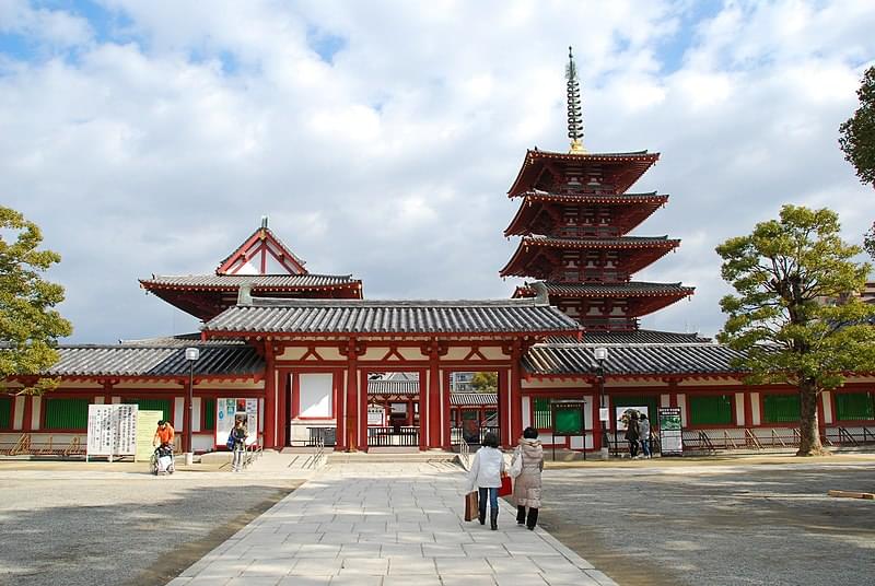 shitenno ji tempio osaka