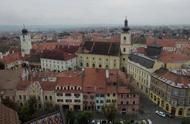 sibiu transylvania romania edifici 1