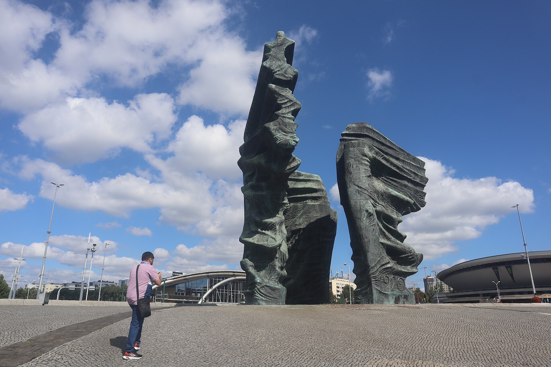 silesian insurgents monument in katowice poland 1