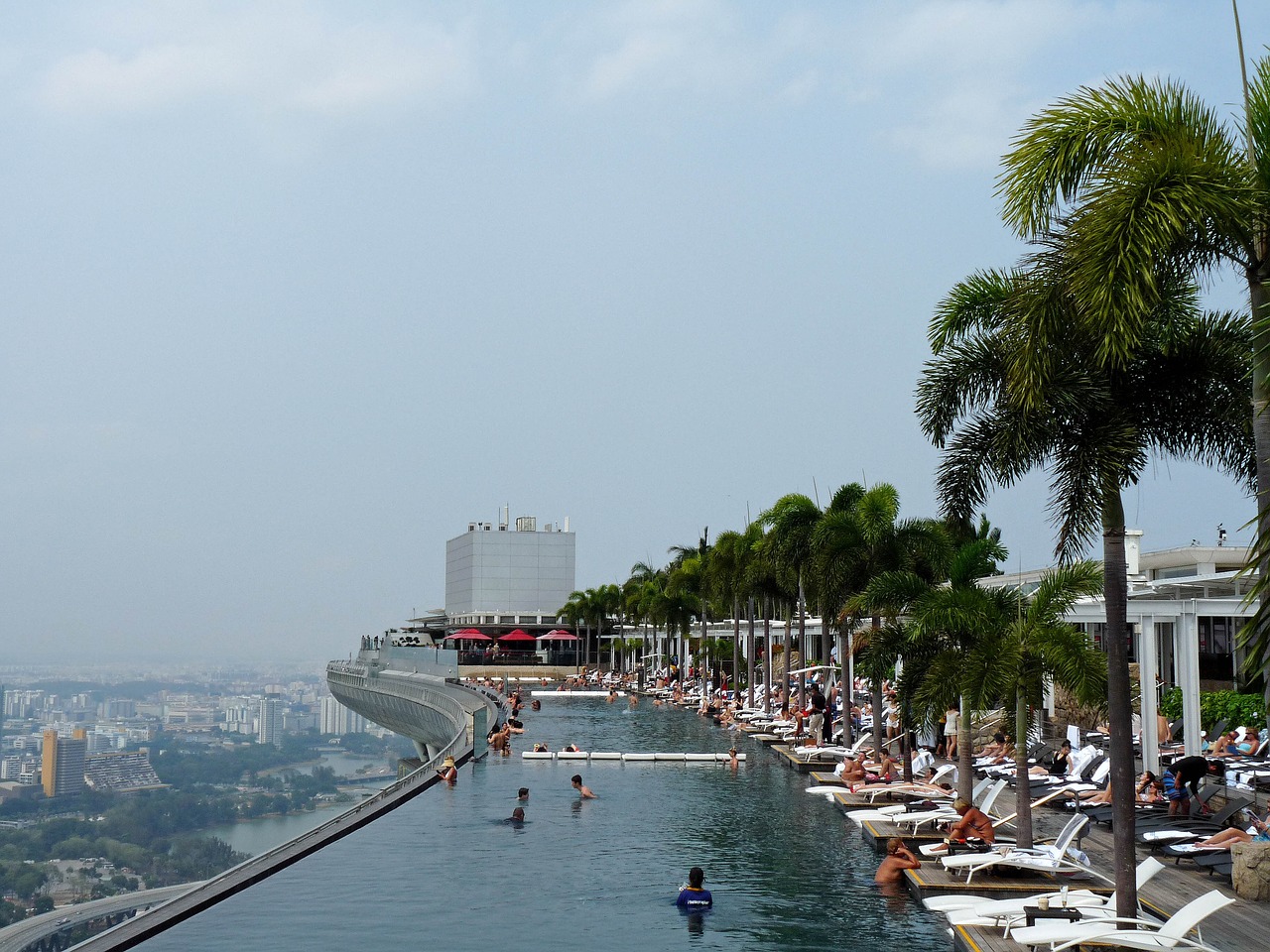 Piscina sulla terrazza