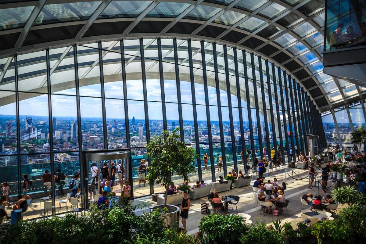 sky garden londra architettura