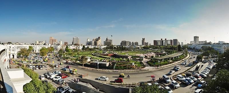 skyline at rajiv chowk