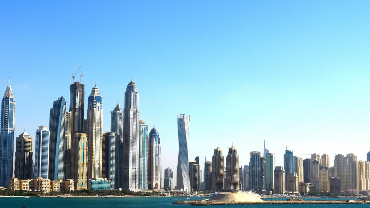 Skyline Dubai Grattacieli Citta