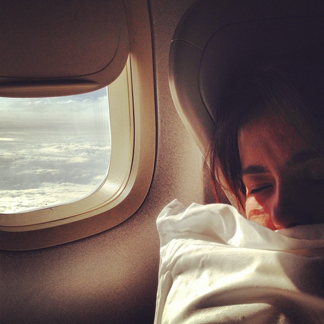 sleeping on ba ba britishairways sleep travel flight