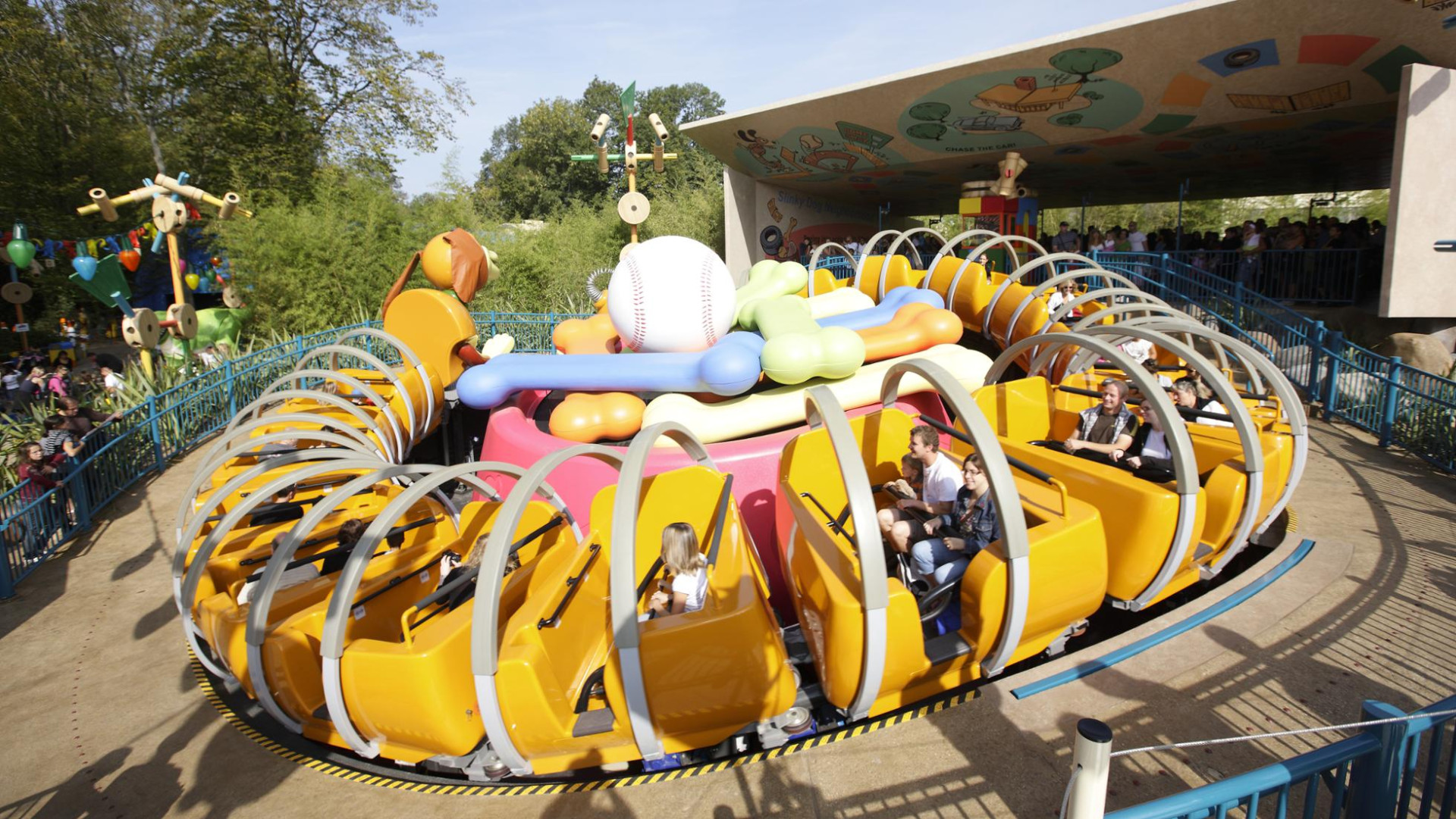 slinky dog zigzag spin