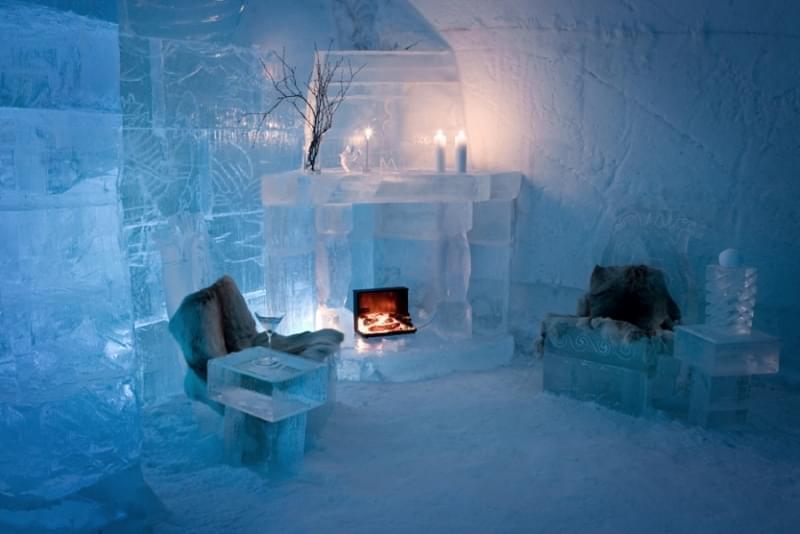 Snow Village in Finlandia