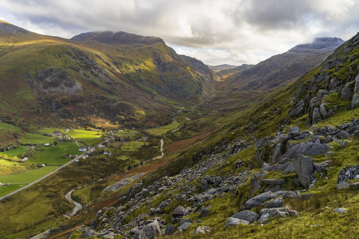 snowdonia llanberis montagna