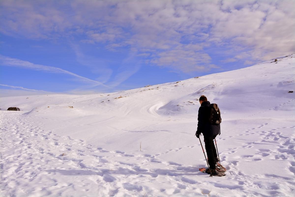 solitudine escursione ciaspole neve 1