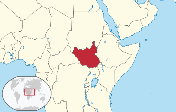 south sudan in its region undisputed svg