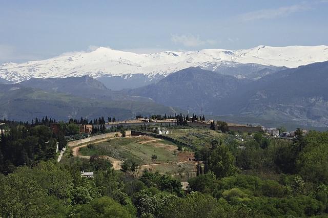 spagna sierra nevada panorama