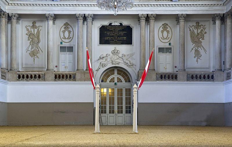 spanish riding school arena vienna detail