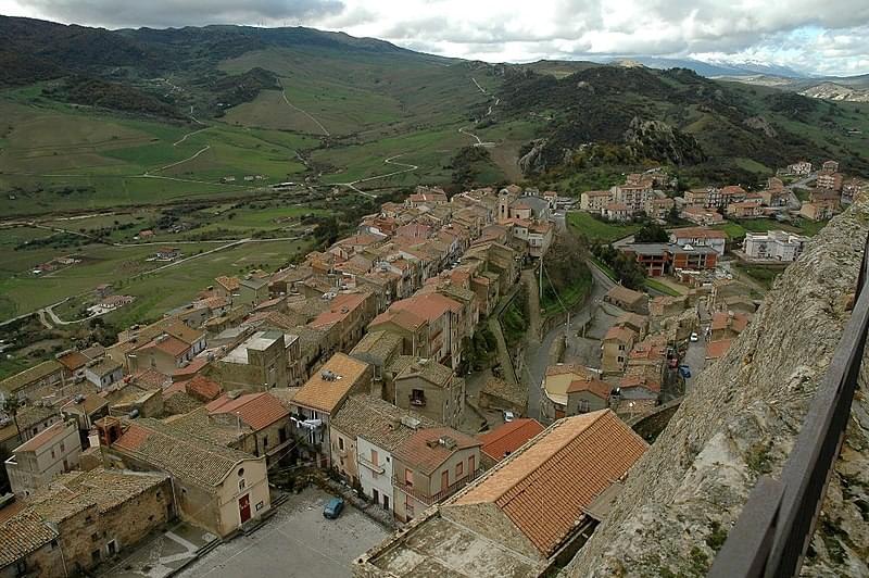 sperlinga vista panoramica