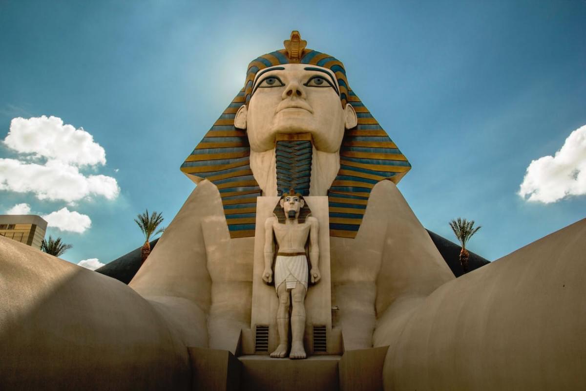 sphinx in luxor hotel in las vegas