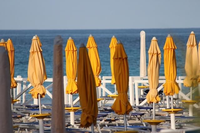 Ombrelloni Spiaggia Estate Mare