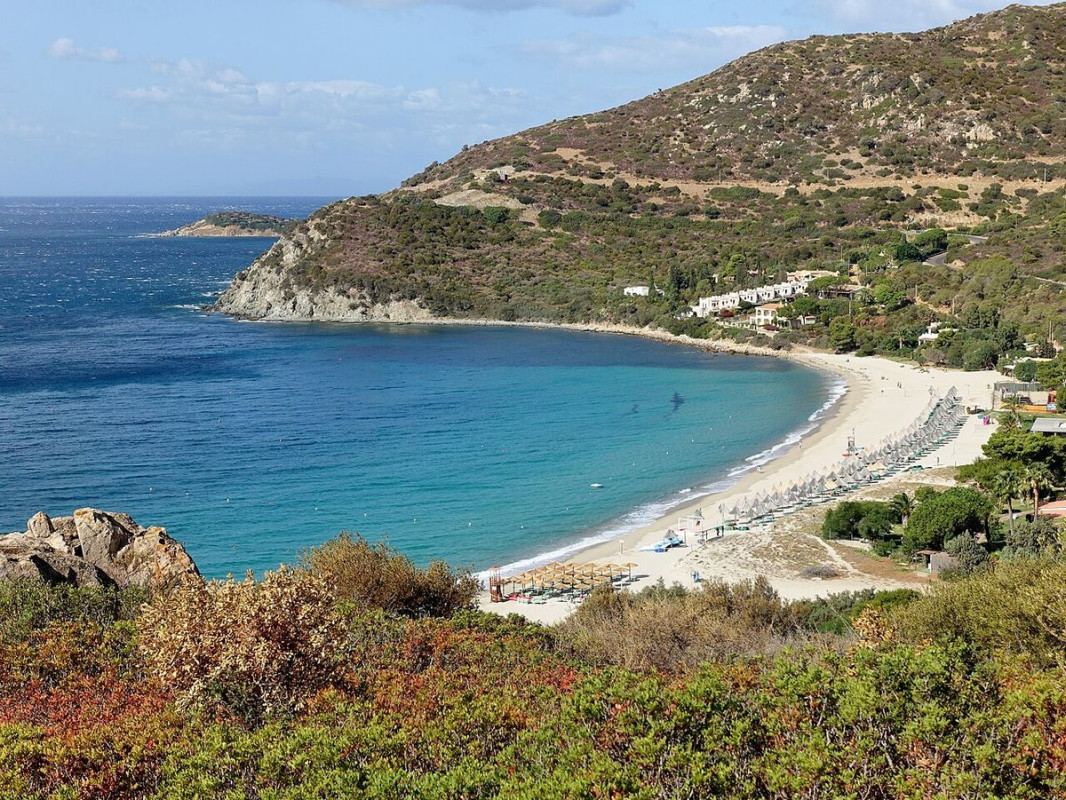 spiaggia campus villasimius - foto di olaf tausch