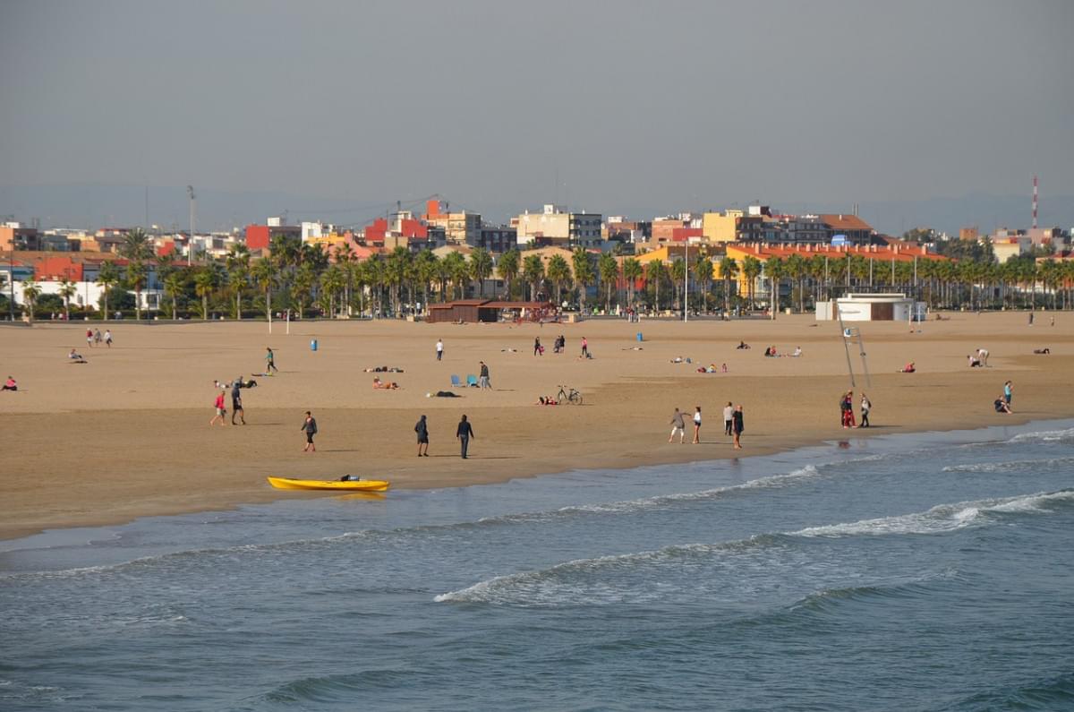 spiaggia costa valencia sabbia