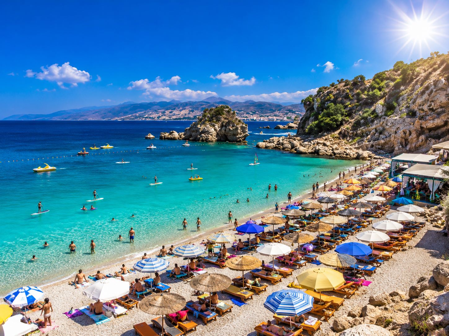 spiaggia degli specchi saranda