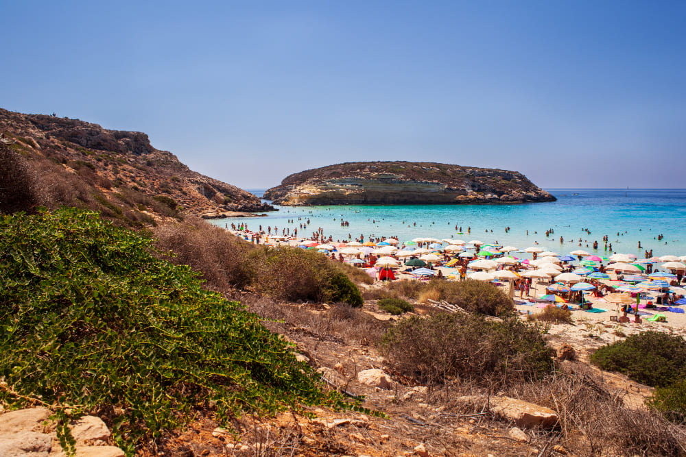 spiaggia dei conigli