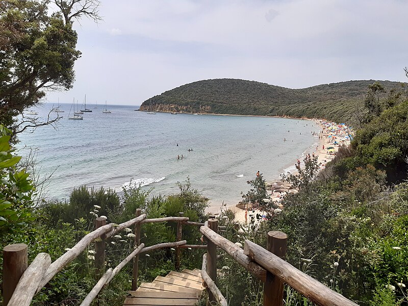 spiaggia di cala violina scarlino gr