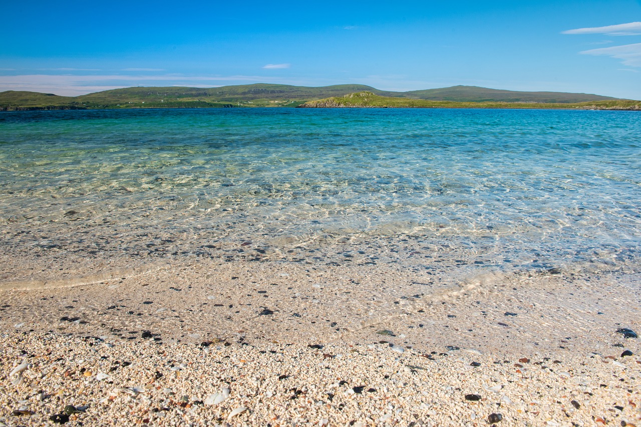 spiaggia di corallo di skye scozia