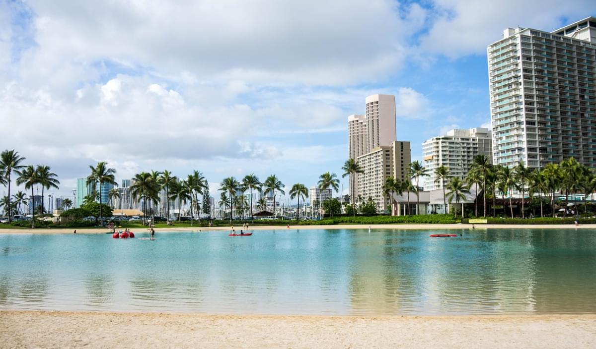 spiaggia di waikiki hawaii oahu 1 1