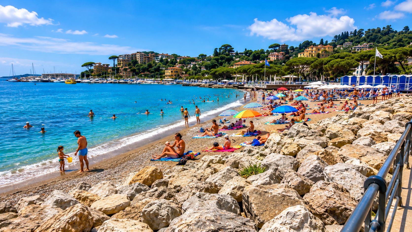 spiaggia le saline rapallo