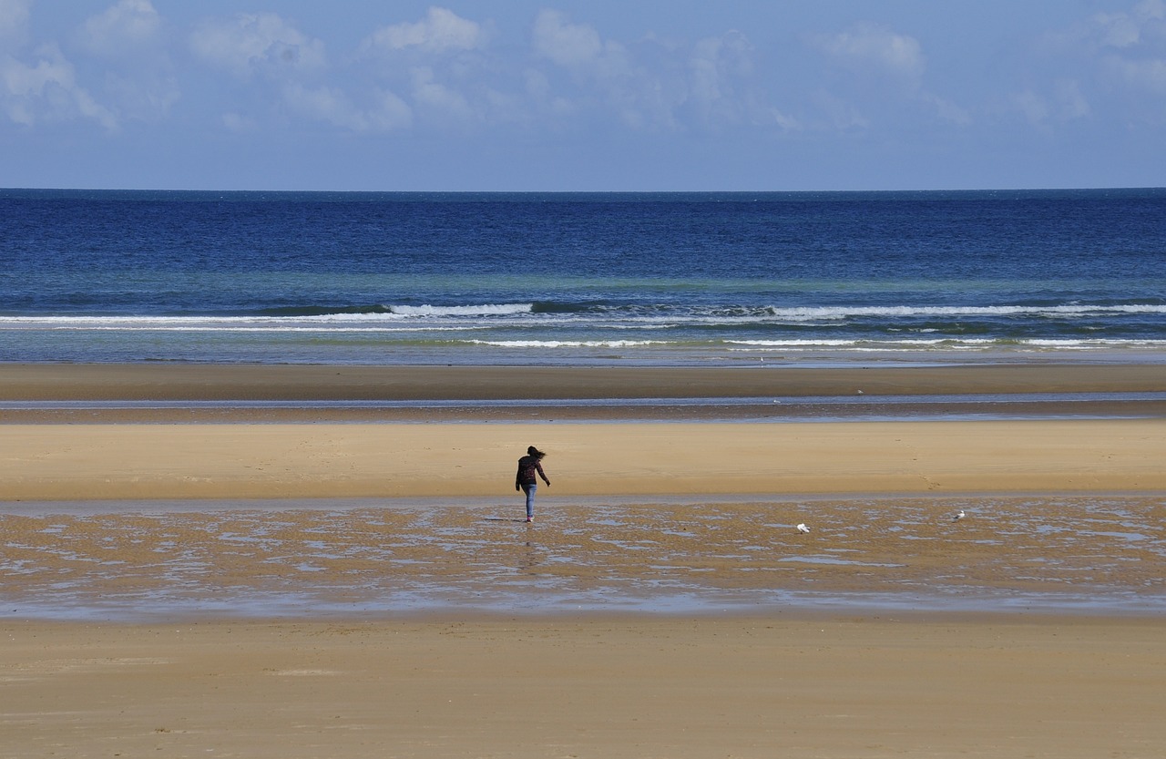 spiaggia omaha beach mare