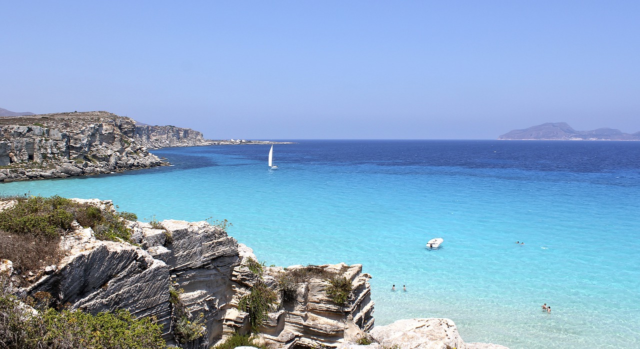 spiaggia paradiso isola mare relax