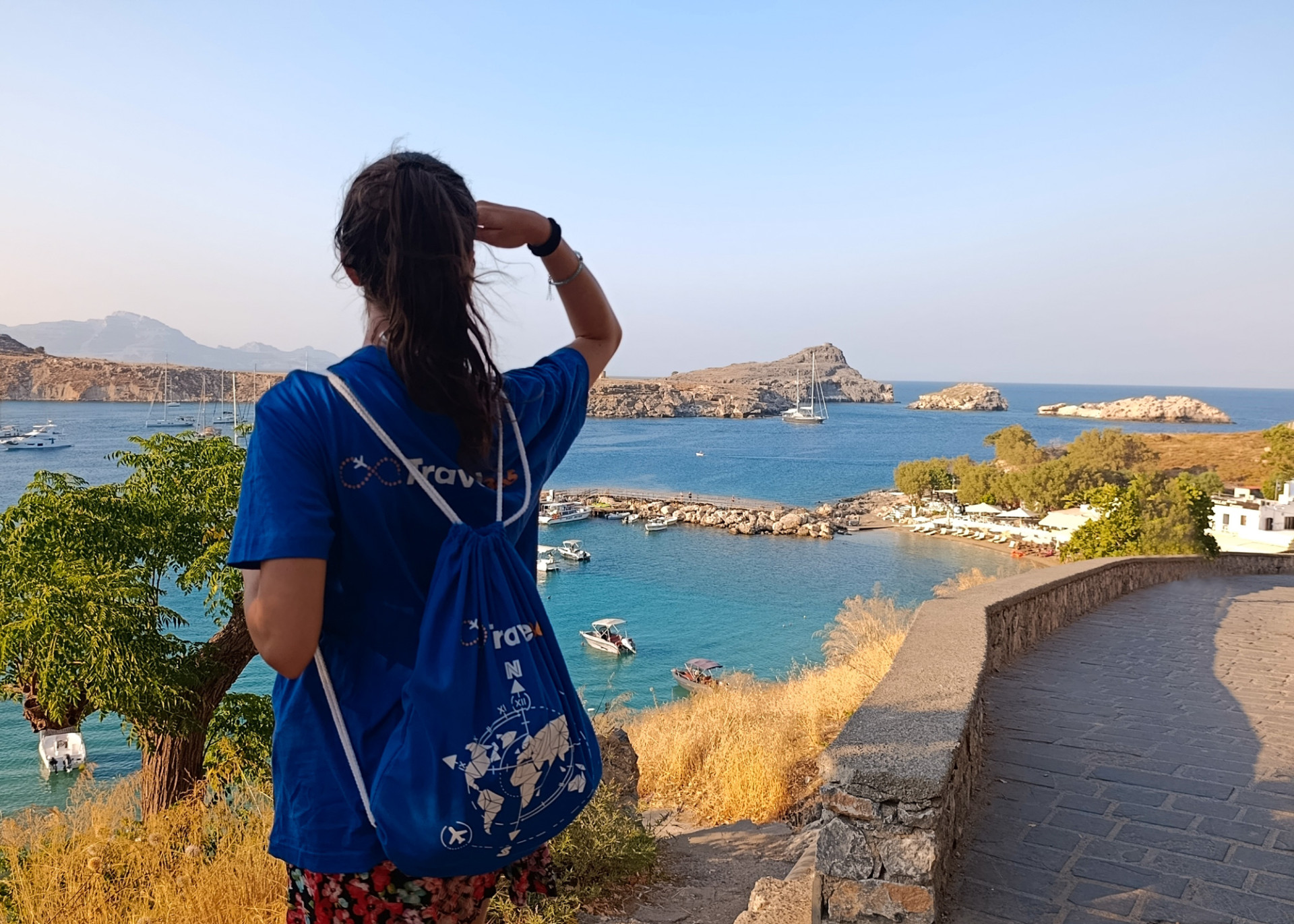 spiaggia paralia lindos